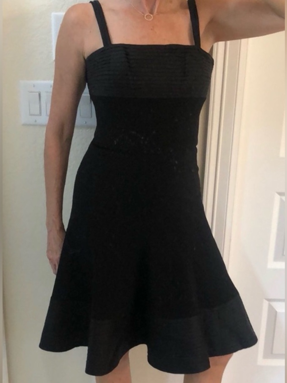 AKRIS PUNTO Bergforf Goodman Black Dress Size 4
